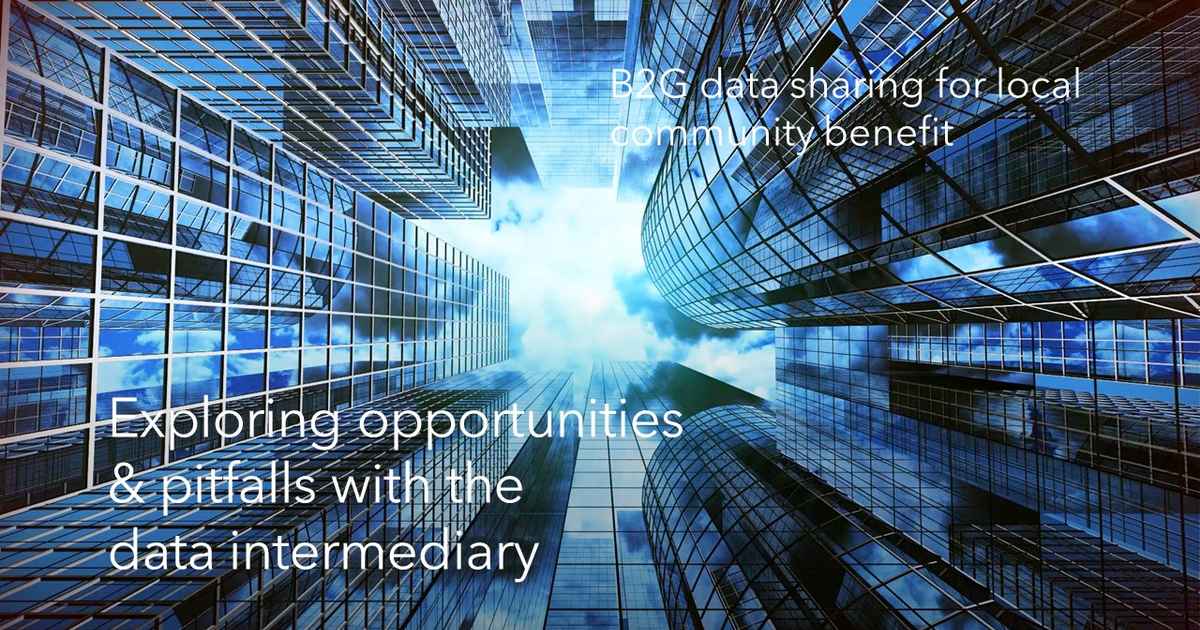 Intermediary Visual Data sharing through a data intermediary - Responsible Digital ...